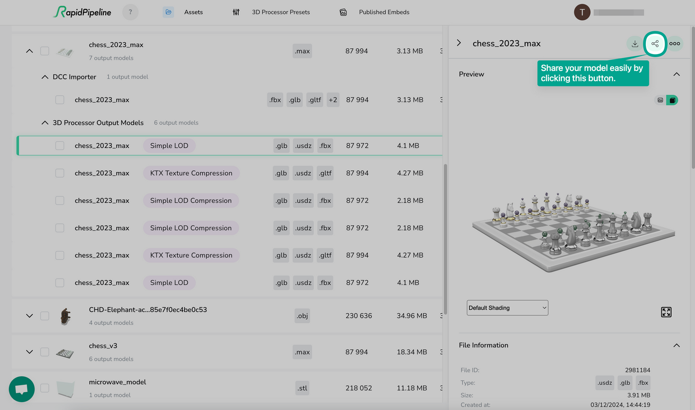 Web Platform Updates | RapidPipeline Docs