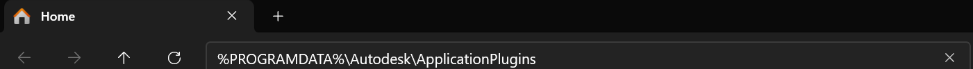 Screenshot of the File Explorer being pointed at the directory above