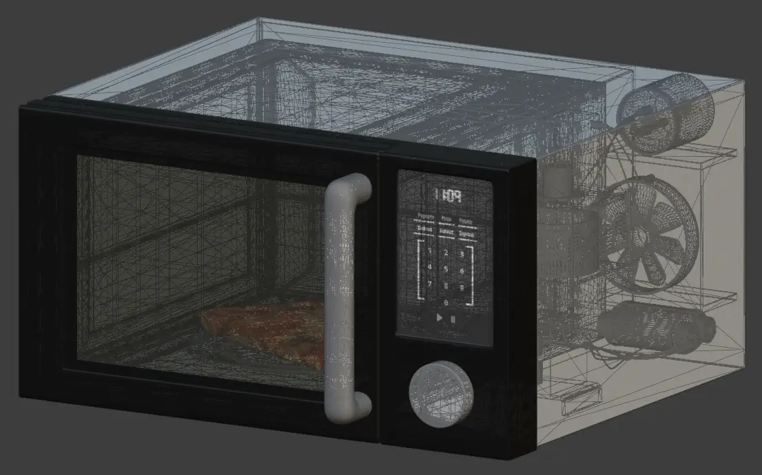 Screenshot of the input model