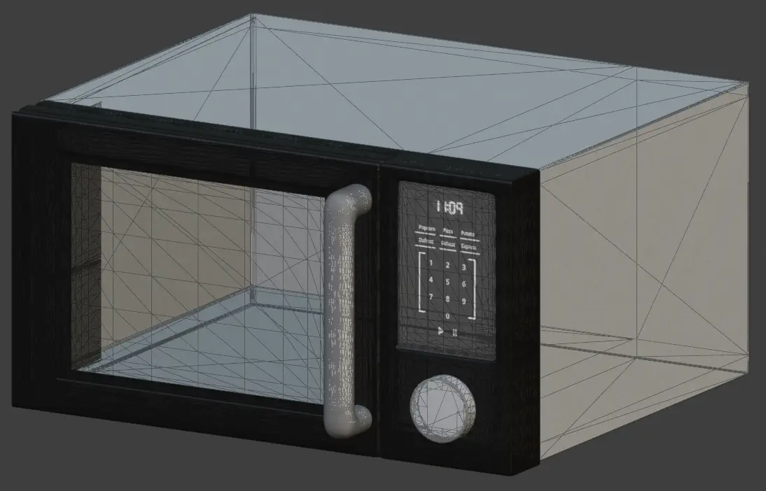 Screenshot of the input model