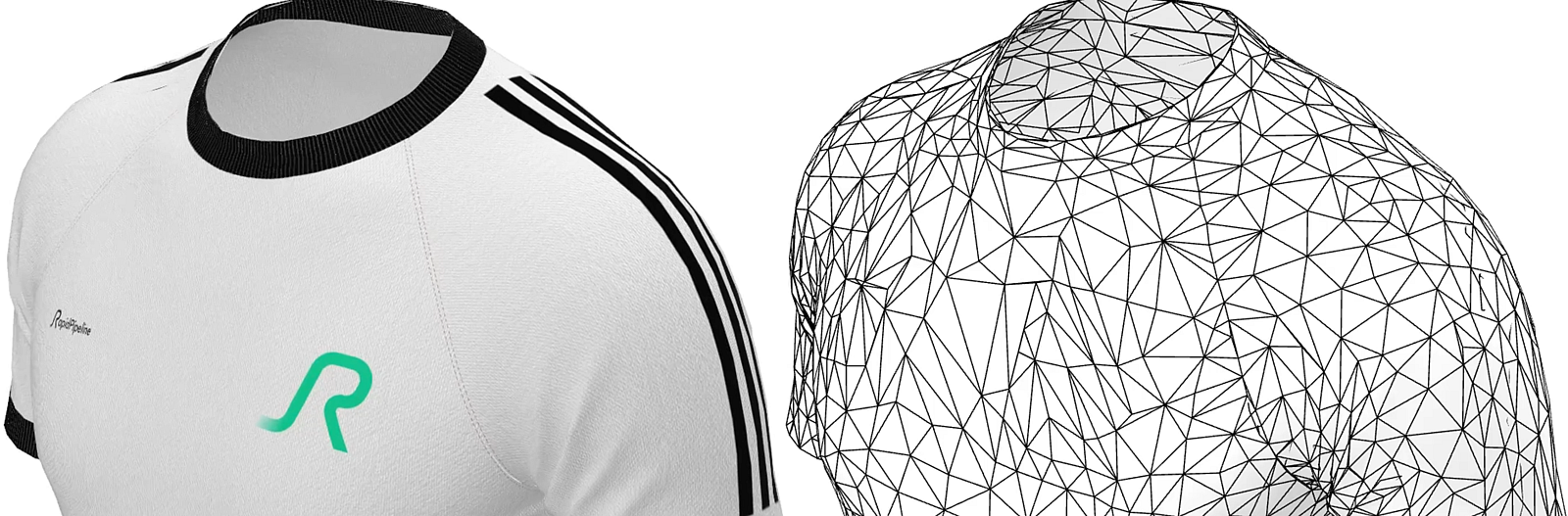 Screenshots of the output model