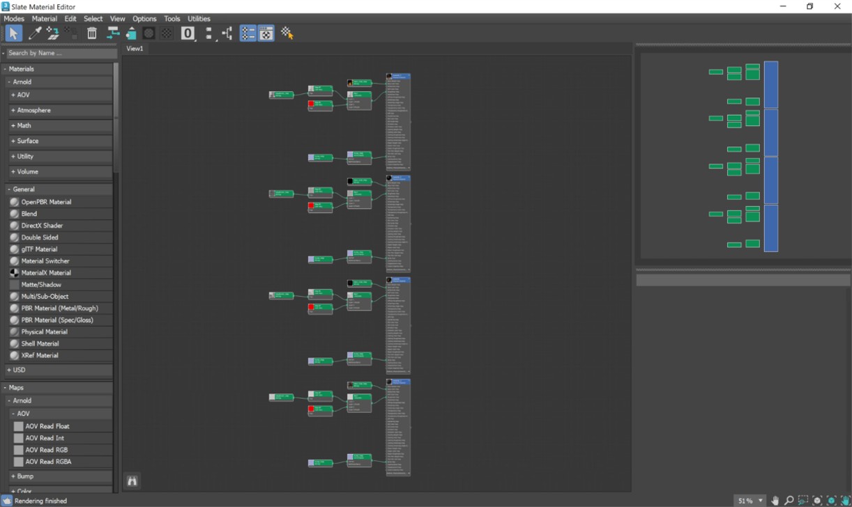 Screenshot of the input model