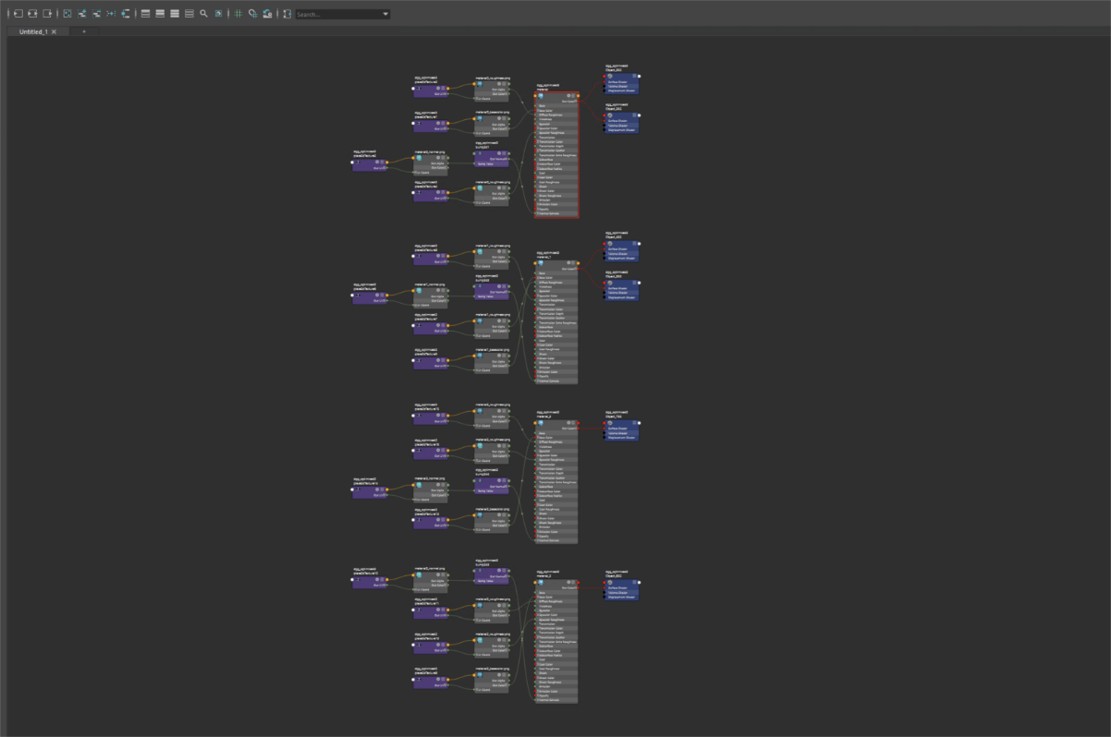 Screenshot of the input model