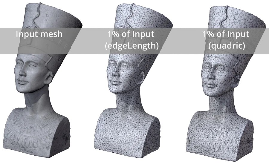 Image comparing decimation methods