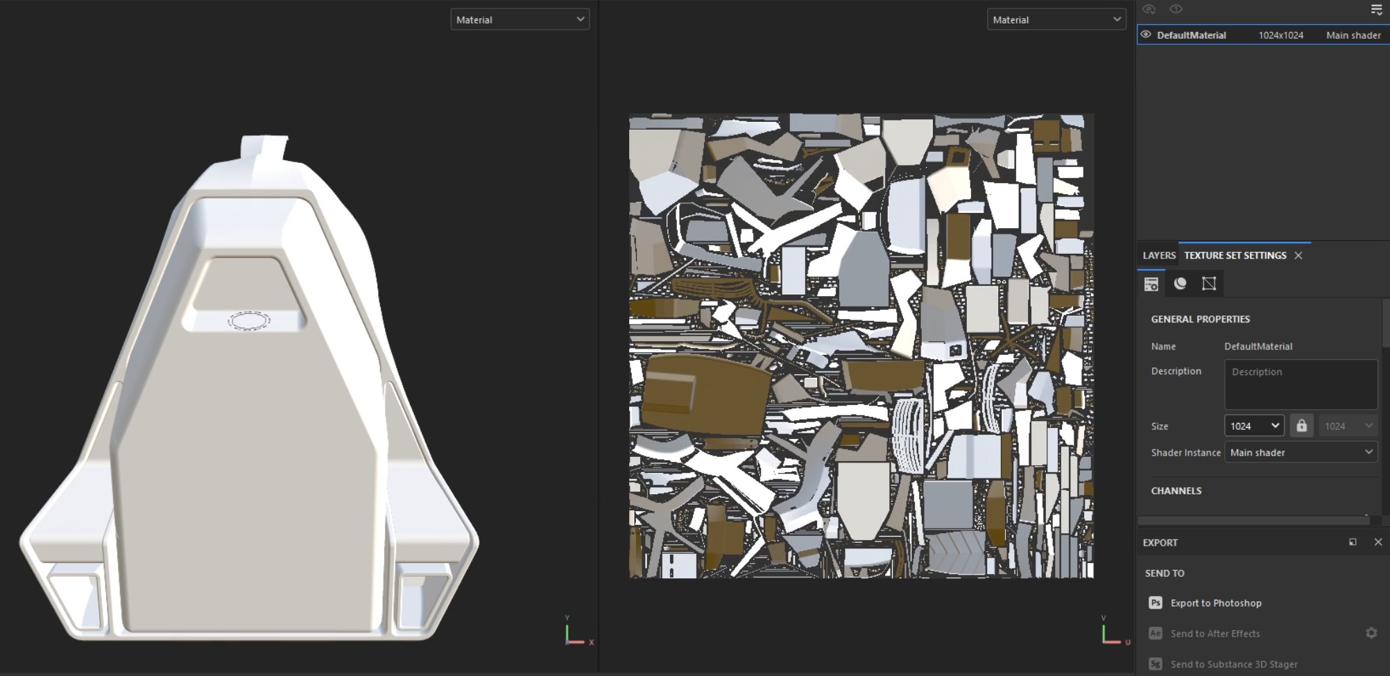 Screenshot of the input model