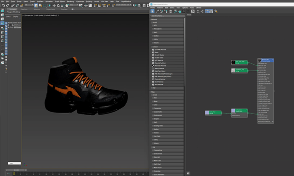 Screenshot of the output model